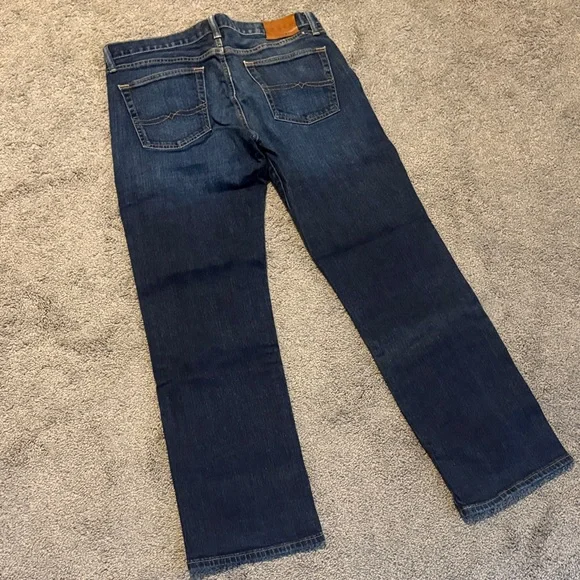 Lucky Brand Men's Dark Blue Straight Jeans - Picture 3 of 3